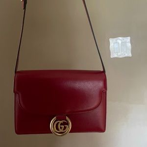 Gucci red crossbody bag